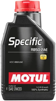 Olej silnikowy Motul Specific RBS0-2AE SAE 0W-20 1 l 106044 (3374650256207)
