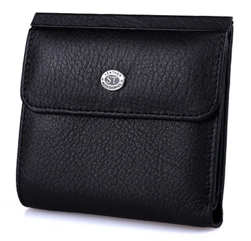 Кожаный кошелек ST Leather (ST209) 98414 Черный