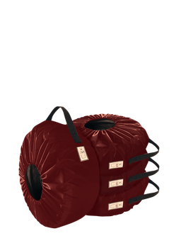 Комплект чохлів для коліс Coverbag Eco XL бордо 4шт.