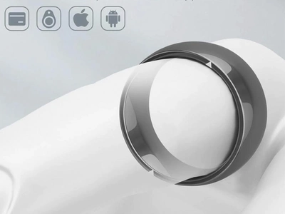 Умное кольцо Jakcom R4 технология RFID Размер кольца: 10 Серебристый (1010-266-00)