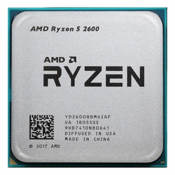 Процессор AMD Ryzen 5 2600 3.4-3.9 GHz (YD2600BBM6IAF) AM4 TRAY 