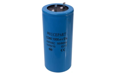 Конденсатор пусковой CD60 1000 мкФ 300 V с клеммами (055)