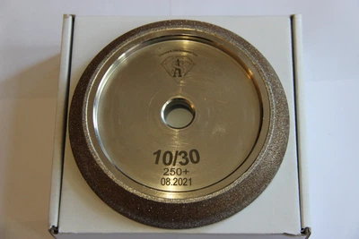 Боразоновый круг S&А 150*20*22 профиль 10/30 для заточки ленточных пил