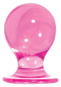 Анальна пробка Orbite Pleasures Medium, 6 см колір рожевий (+11846016000000000)