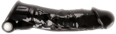 Удлиняющая вибронасадка на пенис Renegade Manaconda цвет черный (19528005000000000)