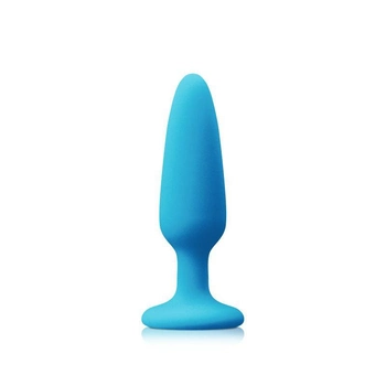 Анальный стимулятор NS Novelties Colours Pleasure Plug F 11,2 цвет голубой (13264008000000000)