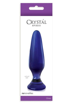 Aнальная пробка Crystal Spires цвет синий (12118007000000000)