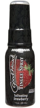 Оральный спрей с эффектом покалывания Doc Johnson GoodHead Tingle Spray вкус клубника (21884000000019000)