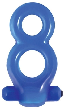 Ерекційне віброкільце Renegade Vibrating Mens Ring колір синій (19296007000000000)