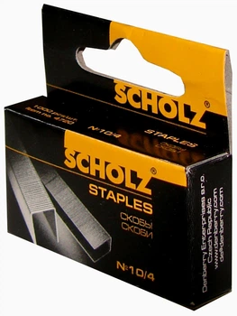 Набор скоб Scholz №10 10 упаковок по 1000 штук (4720/18591662472001)