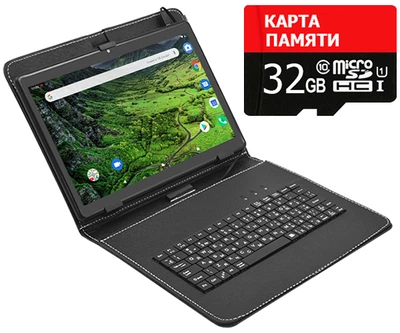 Планшет CONTIXO CX1022 4G + Чехол-клавиатура + Карта памяти 32GB