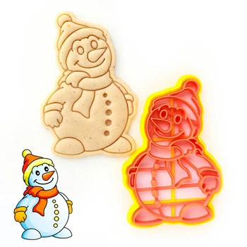 Форма для печенья "Снеговик" CookieLand (415)