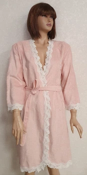 Халат женский Maison D'or Dina Pink S