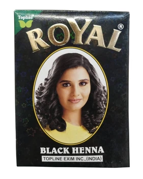 Хна индийская для волос Royal Black Henna черная 10 грамм