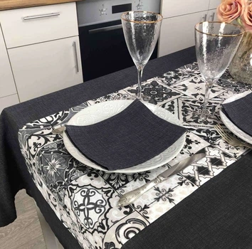 Салфетка на стол Прованс Black Milan 35х45 (4823093434660)