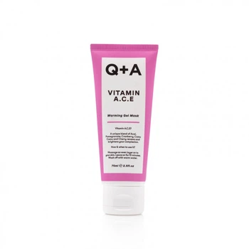 Витаминная маска для лица Q+A Vitamin A.C.E. Warming Gel Mask 75 мл