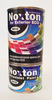 Флуоресцентная краска NOXTON FOR EXTERIOR ECO ULTRAVIOLET (светится в УФ) для экстерьера Белая 1 л