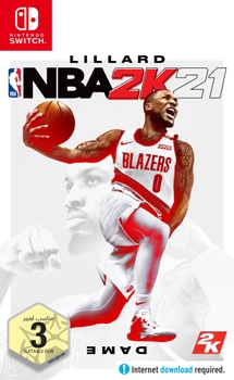 Игра NBA 2K21 для Nintendo Switch (Картридж, English version) (5026555069069)