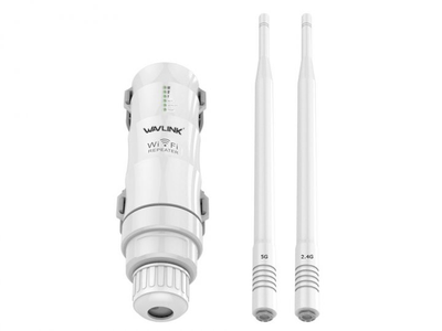 Маршрутизатор/ретранслятор WAVLINK AC600 Dual Band Outdoor Wi-Fi Range Extender Белый (sv0749)