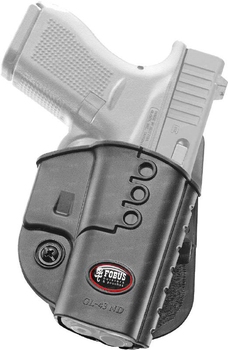 Кобура Fobus для Glock 43 з поясним фіксатором (2370.23.24)