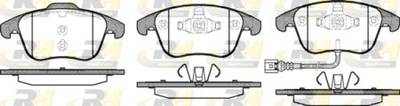 Гальмівні колодки дискові Roadhouse передні RH 21219.21 Audi/Audi (FAW)/Seat/VW/VW (SVW) (RH 21219.21)