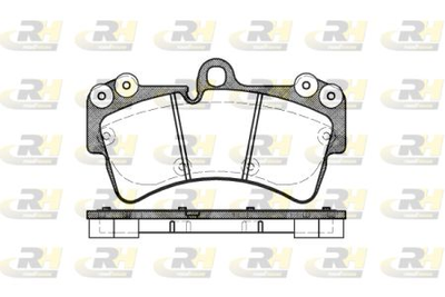 Тормозные колодки дисковые Roadhouse Передние RH 2995.00 Audi/Porsche/VW (RH 2995.00)