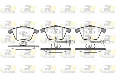 Тормозные колодки дисковые Roadhouse Передние RH 2964.12 Audi/Audi (FAW)/Seat (RH 2964.12)