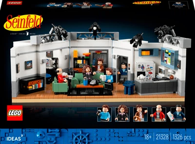 Конструктор LEGO Ideas Сайнфелд 1326 деталей (21328)