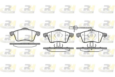 Тормозные колодки дисковые Roadhouse Передние RH 2618.01 VW (RH 2618.01)