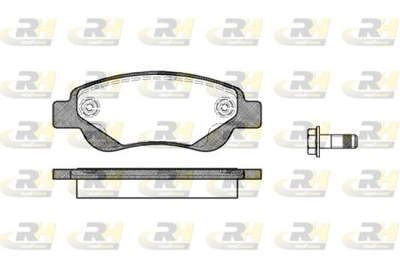 Гальмівні колодки дискові Roadhouse передні RH 21177.00 Citroën/Geely/Gleagle/Peugeot/Toyota (RH 21177.00)