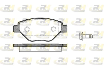 Гальмівні колодки дискові Roadhouse передні RH 2977.00 Renault (RH 2977.00)