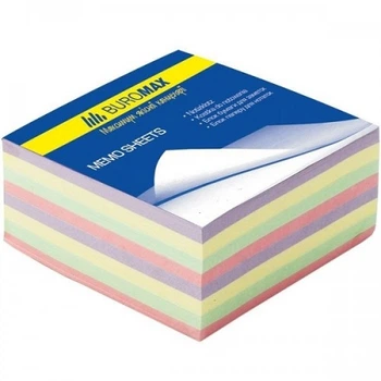 Блок паперу для нотаток Декор 80х80 склеєний Buromax (BM.2272)
