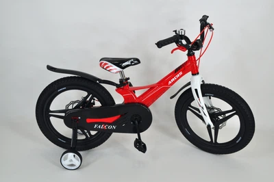 Дитячий велосипед Ardis Falcon X 18" червоний з бічними колесами