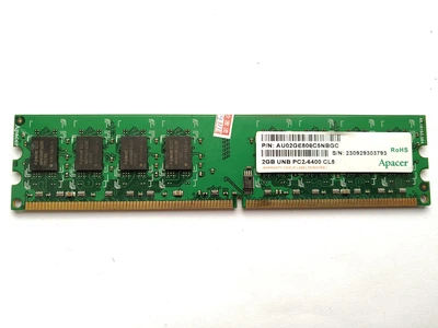Оперативная память Apacer DDR2 2Gb 800MHz PC2-6400 Б/У (№756)