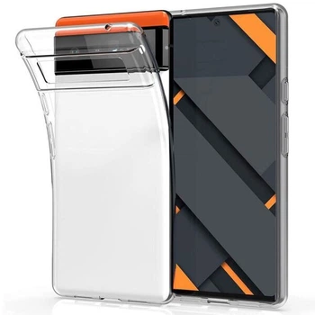 Силиконовый (TPU) чехол Deexe UltraThin для Google Pixel 6 - Transparent