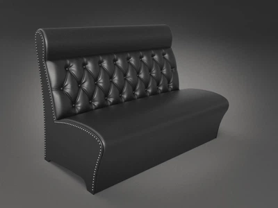 Диван Ласо Sentenzo 1200x750x1000 Чорний