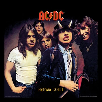 Постер плакат в раме "AC/DC (Highway To Hell)" Pyramid International (pat-002817)
