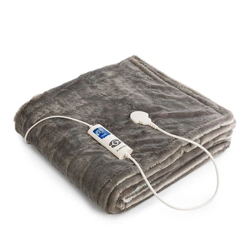 Электрическое одеяло Klarstein Dr. Watson SuperSoft 130*180 см (10033005) серое