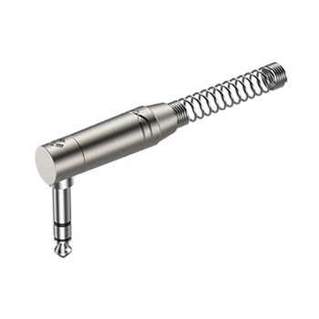 Разъем Roxtone RJ3RPP-NN Jack 6.3mm (stereo) угловой