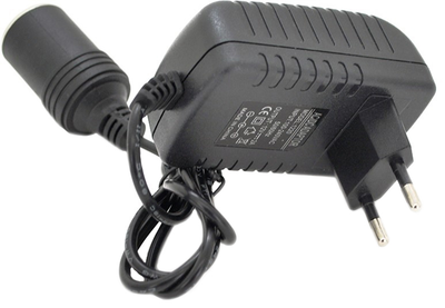 Импульсный адаптер питания Voltronic AC110-240V / DC12V 2А 24W с прикуривателем (LGY-1202В)