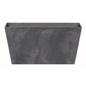 Балконный ящик Tubus Case Beton Effect 60cм Антрацит мраморный (DTUC600E-S433)