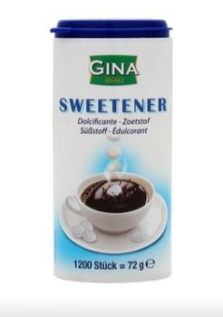 Цукрозамінник Gina Sweetener (1200 х 72 г)