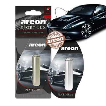 Жидкий освежитель воздуха 5 мл - "Areon" - Sport LUX - Platinum (Платина)