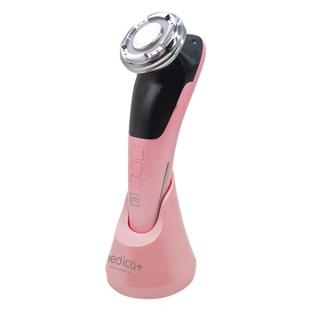 Мікрострумовий RF Lifting Масажер для обличчя Skin Lifting 7.0 Pink - EMS, LED
