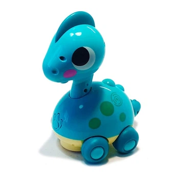 Музыкальная каталка Hola Toys Коритозавр Интерактивный динозавр свет звук (6110)