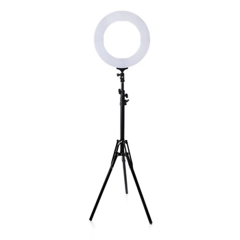 60W! Кільцева LED лампа ForMe (34,5см) білого кольору