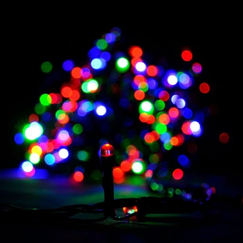 Гирлянда светодиодная VENOM "Линза" 300LED, черный провод (LS-LENS-300LED-BC-RGB)