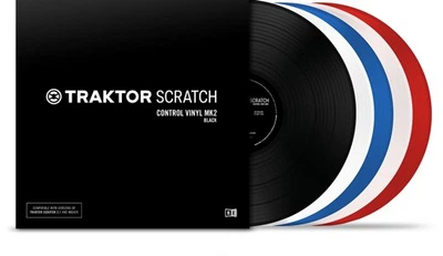 Вініловий диск Native Instruments Traktor Scratch Control Vinyl MK2 Blue