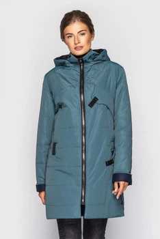 Куртка Exclusive moda М-151 48 Морская волна