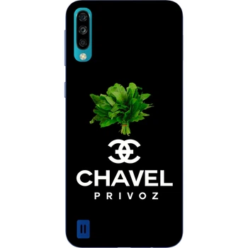 Антибрендовый чехол силиконовый Casemarket с картинкой для ZTE Blade A7 2020 Chavel privoz